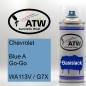 Preview: Chevrolet, Blue A Go-Go, WA113V / G7X: 400ml Sprühdose, von ATW Autoteile West.